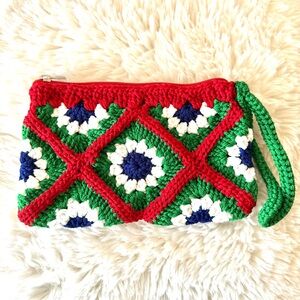 Handmade Crochet Cosmetic Bag